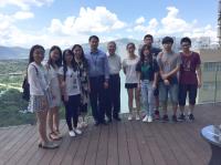 Group photo taken with participating students from CQMU, Prof. Chan Wai-yee (middle) and Prof. Zhao Hui (5th from left)